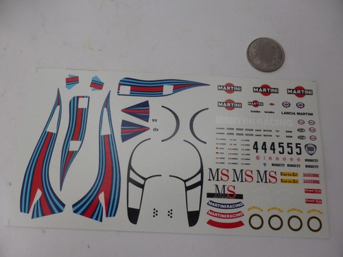 Waterslide decals lancia - decals,