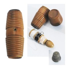 wood spool cousette necessary sewing late 19th century