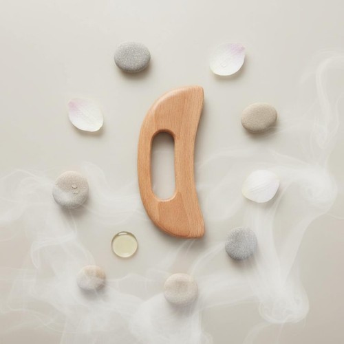 Outil gua sha forme lune - outil,