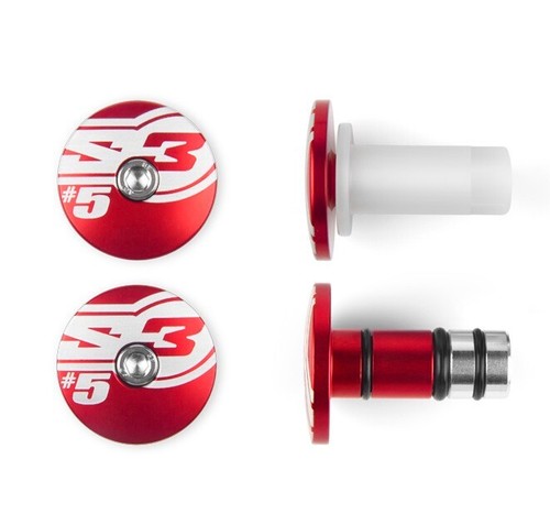 Red trials handlebar - trials,