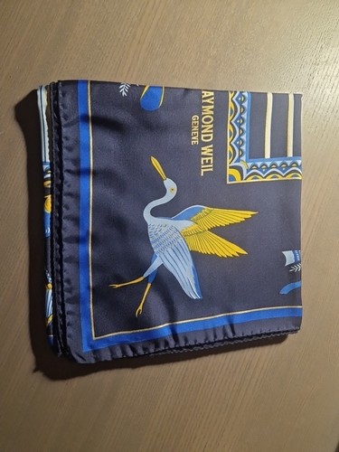Foulard carre soie raymond - soie,