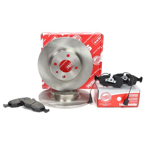 Kit disques plaquettes avant - disques, +