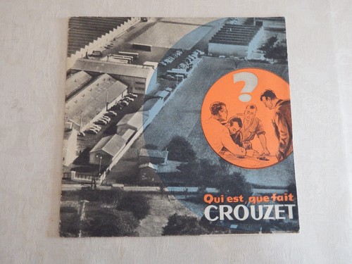 Dépliant publicitaire crouzet - dépliant,
