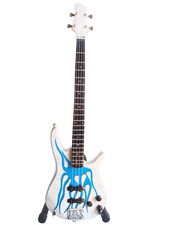 Guitare basse miniature blue