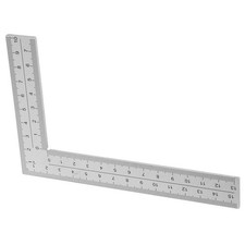  Règle en métal : équerre d'encadrement robuste, outil de mesure à 90 degrés