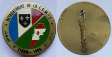 DETACHEMENT DE LA LGMIF - LIBAN 1986 - LOCAL LIBAN - GENDARMERIE ILE DE FRANCE