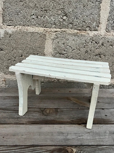 Mini tabouret plante - , bois