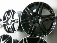 4 orig. AMG rims black 18-inch Mercedes W212 S212 4matic W207 W204 W211 W205