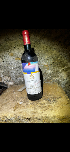 Bouteille mouton rothschild - bouteille,