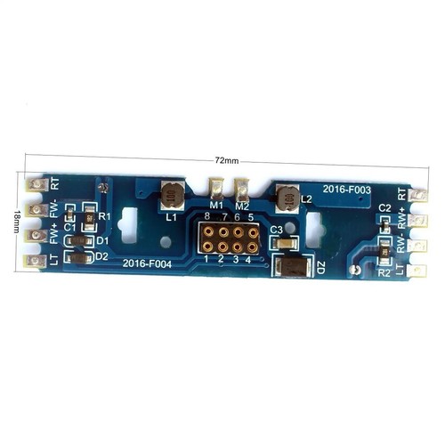 Décodeur dcc broches - 8, nem652