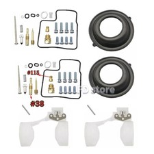2x Kits Carburateur Avec Diaphragme Pour Honda Shadow VLX 600 VT600 1988-1998