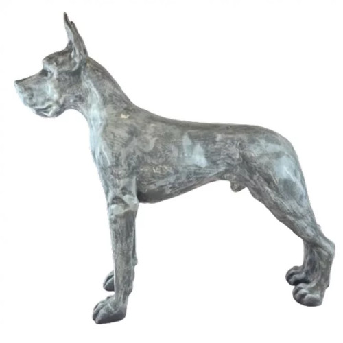 Statue dogue allemand résine