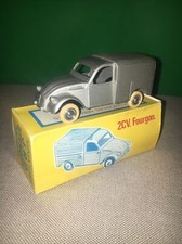 1.43 FRENCH MINIATURES JRD 223 - CITROEN 2CV FOURGON - SILVER Mint Boxed 1985