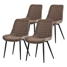Lot de 4 chaises de salle à