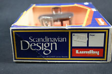 YY115 LUNDBY 94.01 Rare Vintage Sweden Wood Doll Furniture Svenska Kvalitetsmöbler