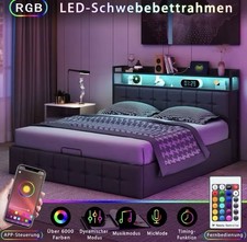 Lit Double Hydraulique140X200