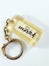 KEYCHAIN - 3D Resin Newspaper - "WEDDINGS" Paris - Vintage 1960s Newspapers -