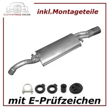 Silencieux NEUF Pour VW Corrado 1.8 G60 Année 1988-1993 Pot D'Échappement