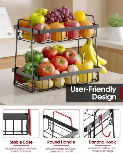 Fruit basket for kitchen - fruit,
