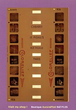 CARTE STÉRÉO COLORELIEF N° 926 "CABARET PIGALL'S" : NUS, FEMMES, ÉROTISME -P125