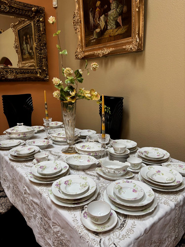 Antique porcelain limoges - porcelain,