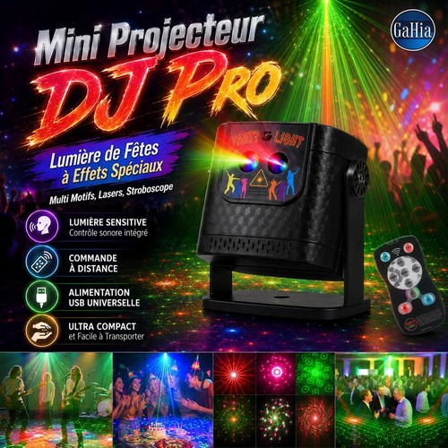 Mini projecteur eclairage - projecteur, dj