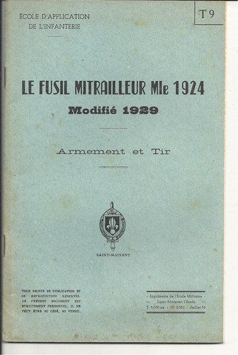 Fusil mitrailleur mle - fusil,