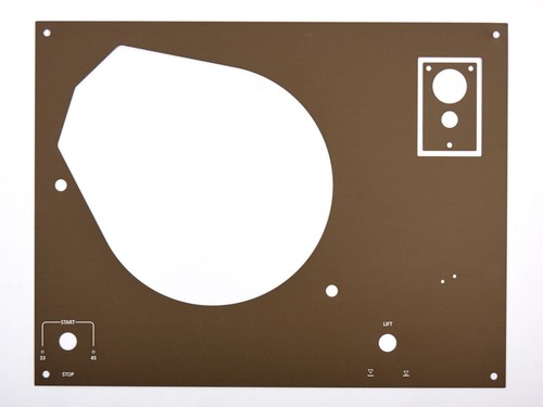 Plaque arrière faceplate pour - plaque,