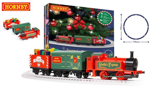 Miniature train santa - de, santa's