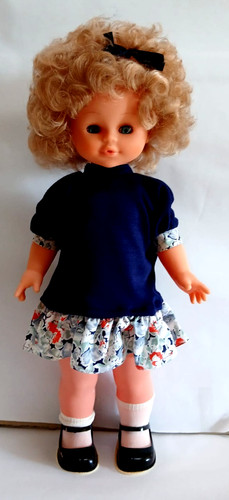 Poupée vintage gipsy avec - poupée,