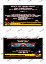 Williams High Speed 1986