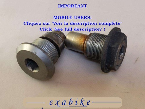 Pivots bras oscillant pour - de,