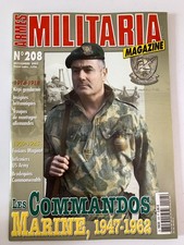 MILITARIA n°208 du 11/2002; Les commandos Marine 47-62/ Képi Gendarme/ Us Army
