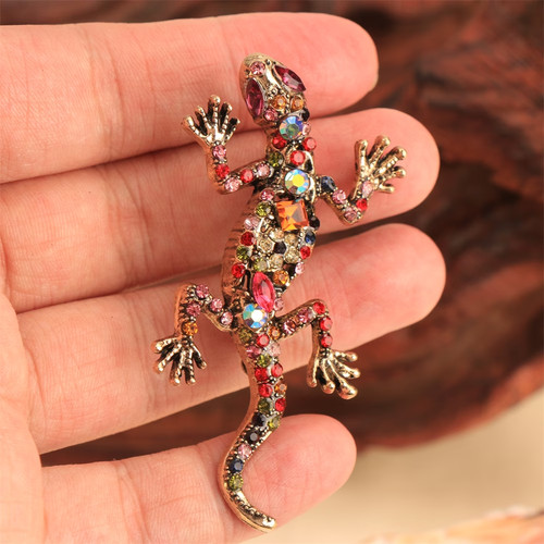 Broche mixte lézard - mixte,