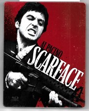 SCARFACE - avec Al Pacino / Blu-Ray + DVD Steelbook en Bon Etat - VF
