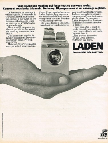 Advertisement 1974 laden - advertisement,