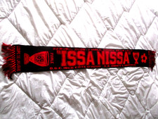 echarpe sciarpa scarf OGC NICE AS NANCY FINALE COUPE DE LA LIGUE 2006 ISSA NISSA