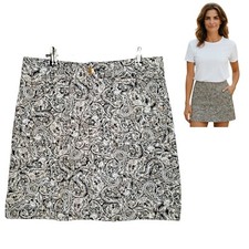 Croft & Barrow Paisley Skort Women's Sz 4 Skirted Shorts Golf Tennis Pickleball