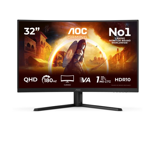 Aoc cq32g4ve écran plat - écran, de
