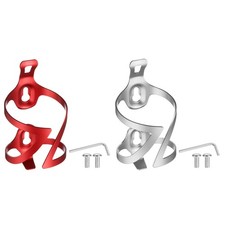 2 alloy bicycle bottle holders