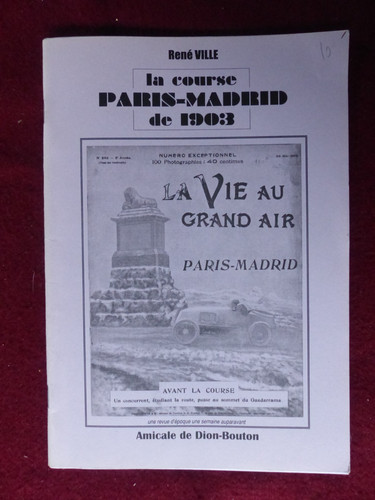 Livret automobile la - la, course