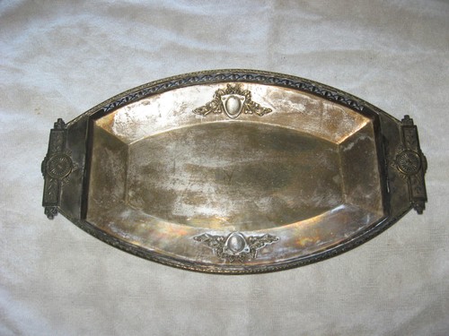 Ancien plat art - ancien, metal