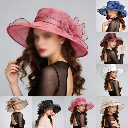 Chapeau organza fascinator - chapeau,