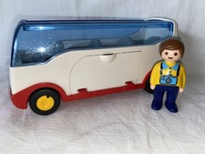 Playmobil 1.2.3 Autocar Bus Du