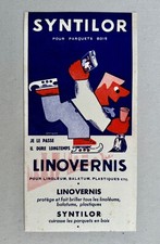 Blotter Syntilor / Linovernis signed Gomert