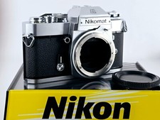 ?[Exc+++] Nikon Nikomat EL Silver SLR 35mm Film Camera Body New Seal From Japan