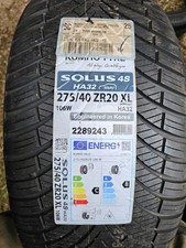 2 Pneus Kumho 275/40r20 XL