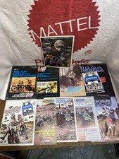 10-Vintage USGP Motocross  Programs And Ticket Stubs 1978 79 80 82 83 84 85 86..