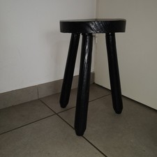 Tabouret Brutaliste Vintage