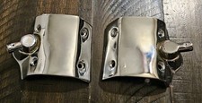 1961 1962 1963 LINCOLN CONTINENTAL RECHROMED SUNVISOR BRACKETS
